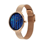 Titan Neo Women’s Analog Watch Mother of Pearl Dial, Rose Gold Stainless Steel Strap - Image 4