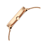 Titan Neo Women’s Analog Watch Mother of Pearl Dial, Rose Gold Stainless Steel Strap - Image 2