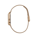 Guess Fame Women’s Triangle Dial Rose Gold Mesh Strap Watch - Image 5