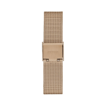 Guess Fame Women’s Triangle Dial Rose Gold Mesh Strap Watch - Image 4
