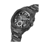 GUESS GW0572G3 Men’s Black Square Dial Analog Watch with Sleek Silver-Tone Finish - Image 2