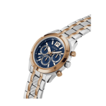 GUESS Resistance Men’s Blue Dial Analog Watch with Silver Stainless Steel - Image 2