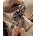 GUESS Resistance Men’s Blue Dial Analog Watch with Silver Stainless Steel - Image 7