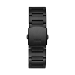 GUESS Men’s Black Multi-function Watch with Stainless Steel Strap and Bold Dial - Image 4