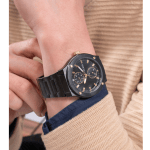 GUESS Men’s Black Multi-function Watch with Stainless Steel Strap and Bold Dial - Image 8