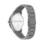 Calvin Klein Men’s Analog Watch
Brushed Black Dial, Gunmetal Stainless Steel Strap, Date Display - Image 3
