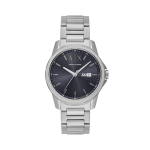 Armani Exchange AX1767I Banks Men’s Analog Watch, Silver Stainless Steel