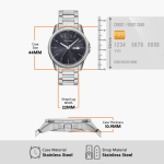 Armani Exchange AX1767I Banks Men’s Analog Watch, Silver Stainless Steel - Image 4