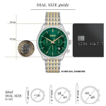 BOSS Gregor Men’s Chronograph Green Dial Two-Tone Stainless Steel Watch - Image 4