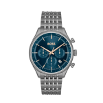 BOSS Gregor Men's Chronograph Blue Dial Stainless Steel Watch
