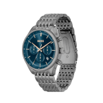 BOSS Gregor Men's Chronograph Blue Dial Stainless Steel Watch - Image 2