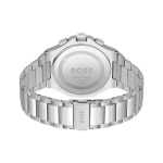 BOSS Taper Men’s Chronograph Watch – 45mm Silver Steel - Image 3