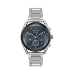 BOSS Top Chronograph Men’s Watch, Blue Dial, Silver Stainless Steel