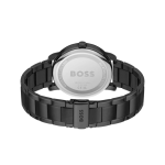 BOSS Contender Multi-Function Watch for Men | Black Dial, Stainless Steel - Image 3