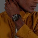 BOSS 1514215 Men's Black Dial Stainless Steel Watch, Bold Bossmatic Style - Image 4