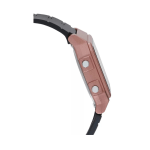 Casio Youth Digital Unisex Watch
Rose Gold-Toned Case with Black Resin Strap & Retro Display - Image 2