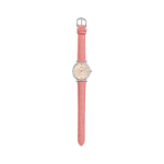 Casio Enticer Pink Leather Strap Watch for Women A1630 - Image 5
