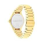 Calvin Klein Elation Quartz Women's Watch 25100053 Gold-Tone Strap & Green Dial - Image 3