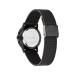 Calvin Klein Unisex Black Dial Mesh Strap Watch 25300002 - Image 3