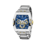 GUESS Men's Silver-Tone Rectangular Multi-Function Watch GW0456G5 - Image 2