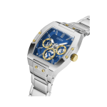 GUESS Men's Silver-Tone Rectangular Multi-Function Watch GW0456G5 - Image 3