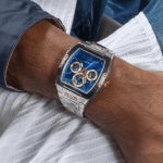 GUESS Men's Silver-Tone Rectangular Multi-Function Watch GW0456G5 - Image 5