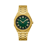 GUESS Men’s Gold Tone Analog Watch GW0575G2 Bold Elegance Meets Modern Craftsmanship