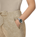 Tissot PR 100 Women’s Swiss Quartz Watch 34mm with Green Sunray Dial - Image 5