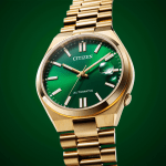 Citizen Tsuyosa NJ0152-51X Automatic Men’s Watch Green Dial with Gold-Plated Stainless Steel - Image 5