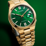 Citizen Tsuyosa NJ0152-51X Automatic Men’s Watch Green Dial with Gold-Plated Stainless Steel - Image 4