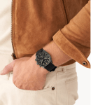 Fossil Men's Sullivan Multifunction Black Silicone Watch BQ2746 - Image 4