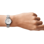 Fossil ES4432 Carlie Mini Women’s Watch Stainless Steel, White Dial - Image 3