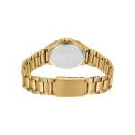 Casio Enticer Women’s Watch White Dial, Gold-Tone Stainless Steel Strap A1915 - Image 3