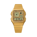 Casio Vintage D390 Digital Gold Dial Unisex Retro Classic with Modern Functions