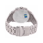 Casio Edifice ED369 Men’s Watch Black Dial with Silver Stainless Steel Strap Sporty Design - Image 3