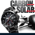 Casio Edifice Men’s Watch Black Dial with Solar Power Bold & Modern - Image 5