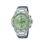 Casio Edifice ED637 Men’s Watch
Green Dial Chronograph with Stainless Steel
