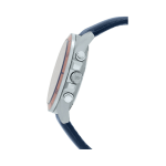 Casio Edifice EX302 Chronograph Men’s Watch – Blue Dial with Leather Strap - Image 2