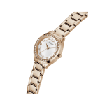 GUESS Ladies Rose Gold-Tone Analog Watch GW0767L3 Rose Gold Finish - Image 2
