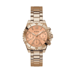 GUESS Phoebe Women’s Orange Round Dial Quartz Analog Watch GW0696L3