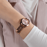 GUESS Ladies Rose Gold Tone Analog Watch GW0653L2 - Image 7