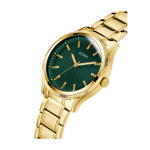GUESS Men’s Gold Tone Analog Watch GW0626G2 Gold Men’s Watch Green Dial - Image 2