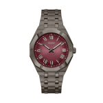 Guess Asset Men Quartz GW0575G5 Purple Dial Analog Stainless Steel Watch
