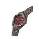 Guess Asset Men Quartz GW0575G5 Purple Dial Analog Stainless Steel Watch - Image 2