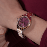 Guess Women CHARLOTTE Purple Dial Analog Watch GW0767L5 - Image 5