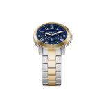 Fossil Grant Chronograph Men’s Watch FS6132I Blue Dial Two-Tone Stainless Steel Strap - Image 2