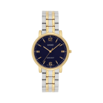 Casio Enticer Ladies A2444 Two-Tone Blue Dial Watch Gold–Silver Bracelet Women’s Watch