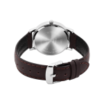 Casio Enticer Ladies White Dial Leather Watch Elegant Everyday Analog Women’s Timepiece | Brown Strap A2448 - Image 4