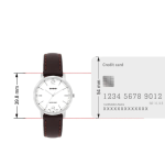 Casio Enticer Ladies White Dial Leather Watch Elegant Everyday Analog Women’s Timepiece | Brown Strap A2448 - Image 5