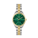 Hugo Boss 1502806 Women’s Analog Watch Timeless Luxury with a Bold Green Dial